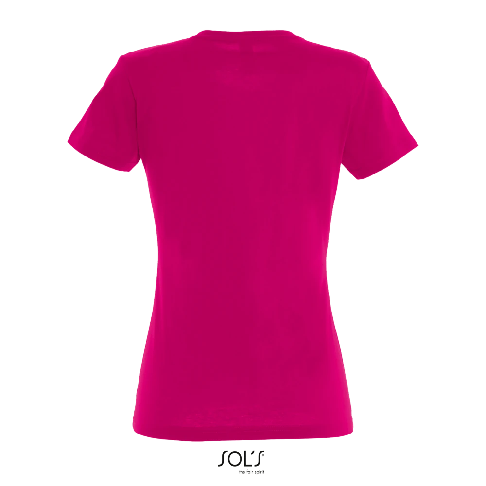 Φωτογραφία από πίσω από Imperial Women - Γυναικείο T-shirt σε χρώμα Fuchsia
