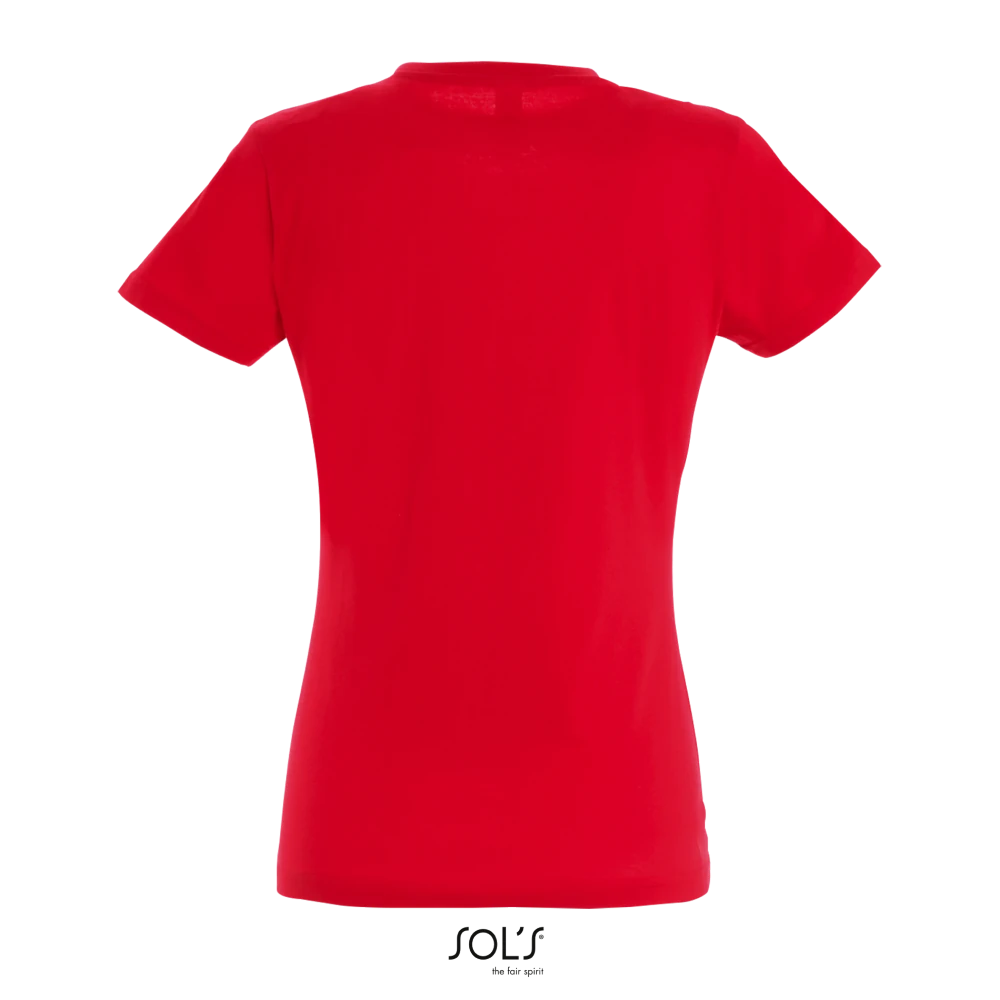 Φωτογραφία από πίσω από Imperial Women 3XL - Γυναικείο T-shirt σε χρώμα Red