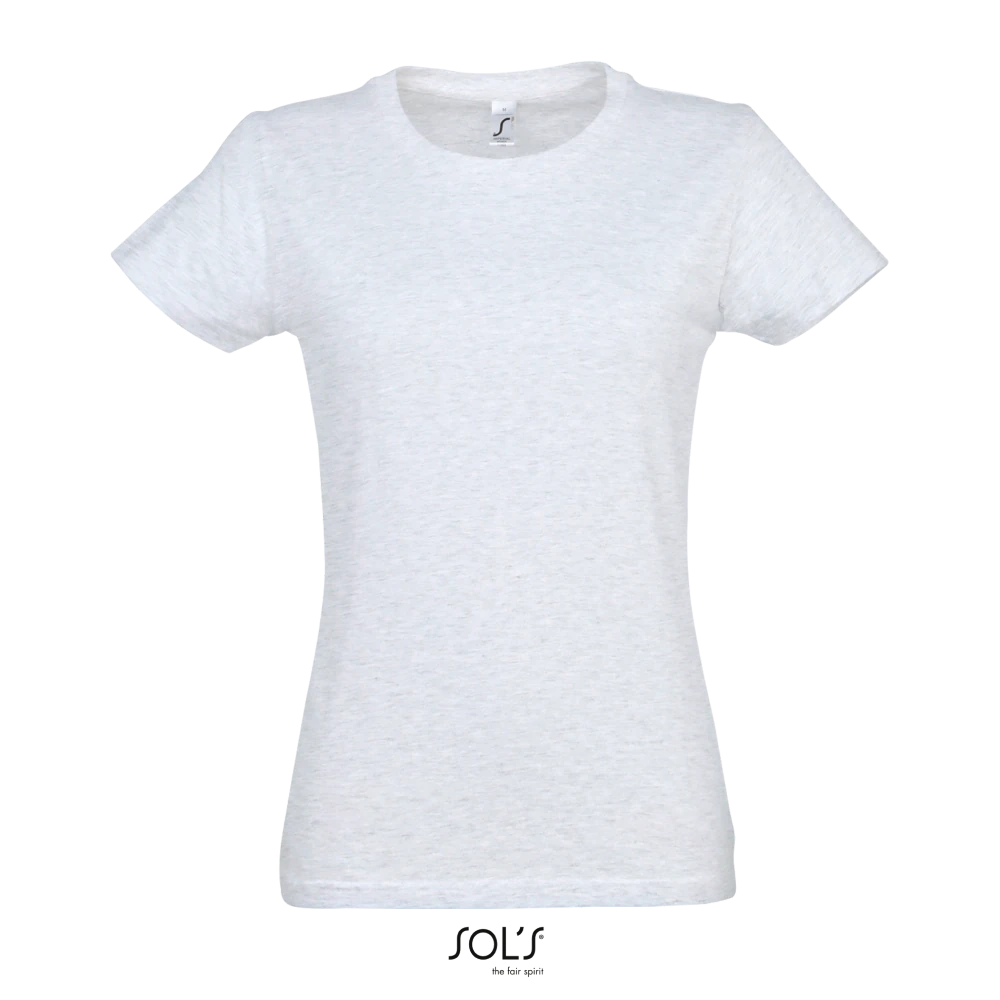 Φωτογραφία από μπροστά από Imperial Women 3XL - Γυναικείο T-shirt σε χρώμα Ash