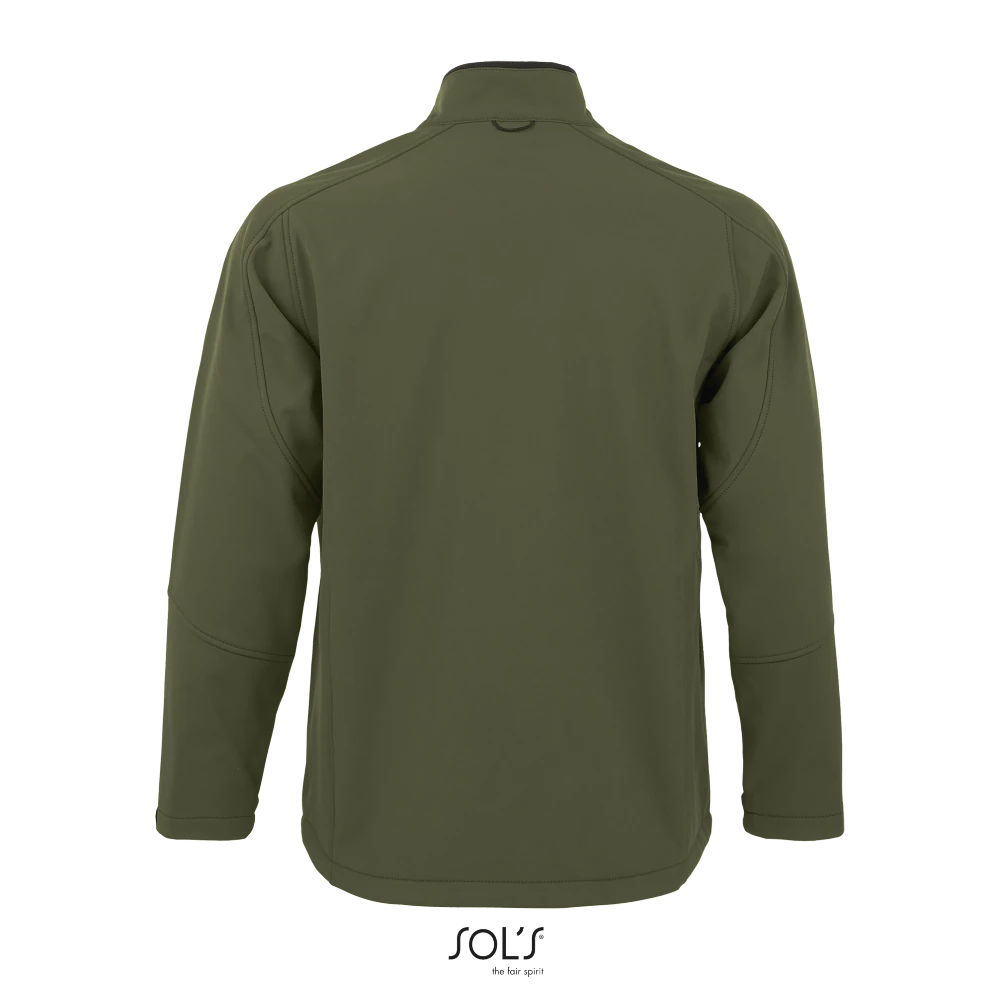 Φωτογραφία από πίσω από Relax 4XL - Ανδρικό softshell σε χρώμα Army