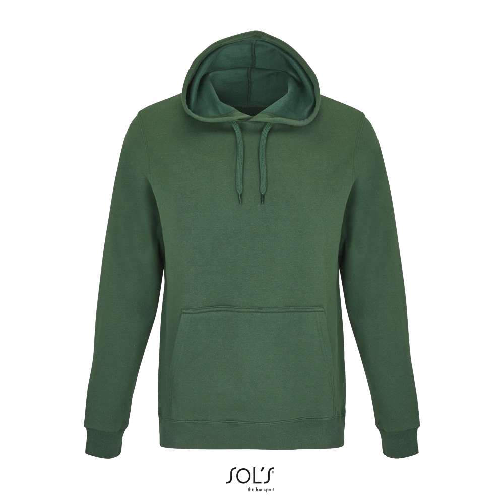 Φωτογραφία από μπροστά από Snake 4XL - Unisex φούτερ με κουκούλα σε χρώμα Bottle Green