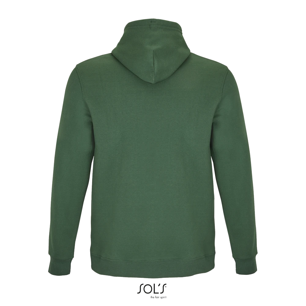 Φωτογραφία από πίσω από Snake 4XL - Unisex φούτερ με κουκούλα σε χρώμα Bottle Green