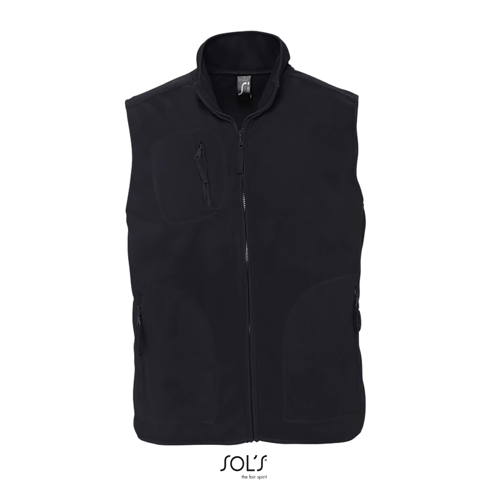 Φωτογραφία από μπροστά από Norway 3XL - Unisex γιλέκο fleece σε χρώμα Charcoal Grey