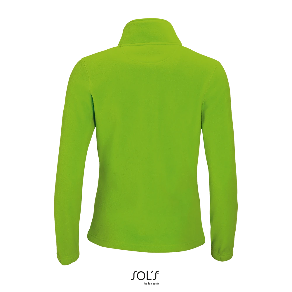 Φωτογραφία από πίσω από North Women - Γυναικεία ζακέτα fleece σε χρώμα Lime