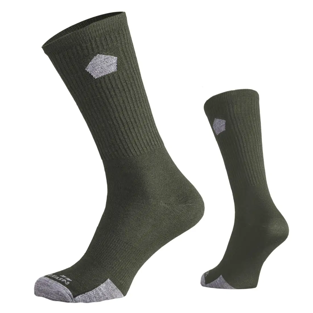 Φωτογραφία Alpine Merino Socks Light σε Olive Green χρώμα