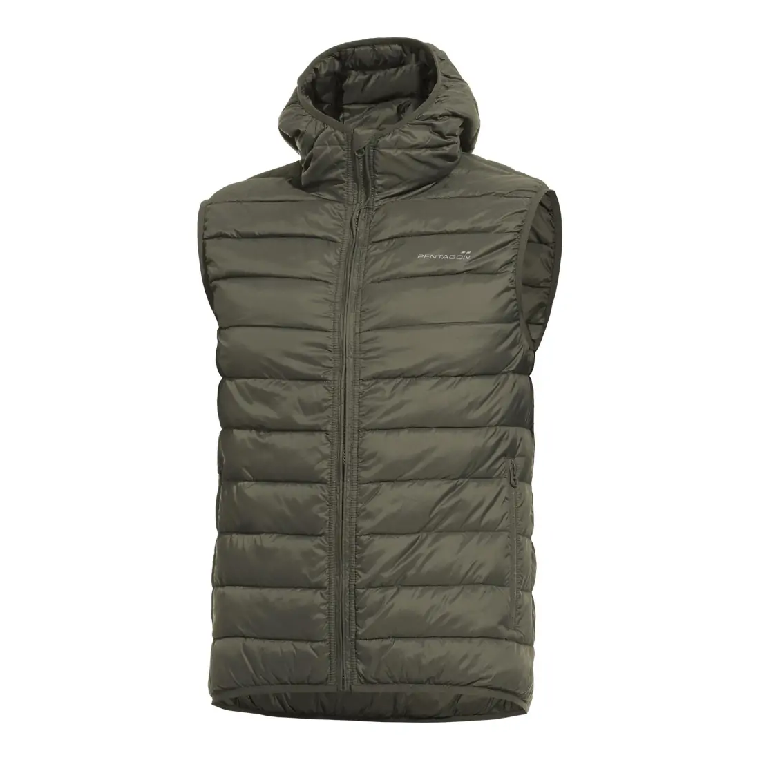 Φωτογραφία Aurora Hood Vest σε Ral7013 χρώμα