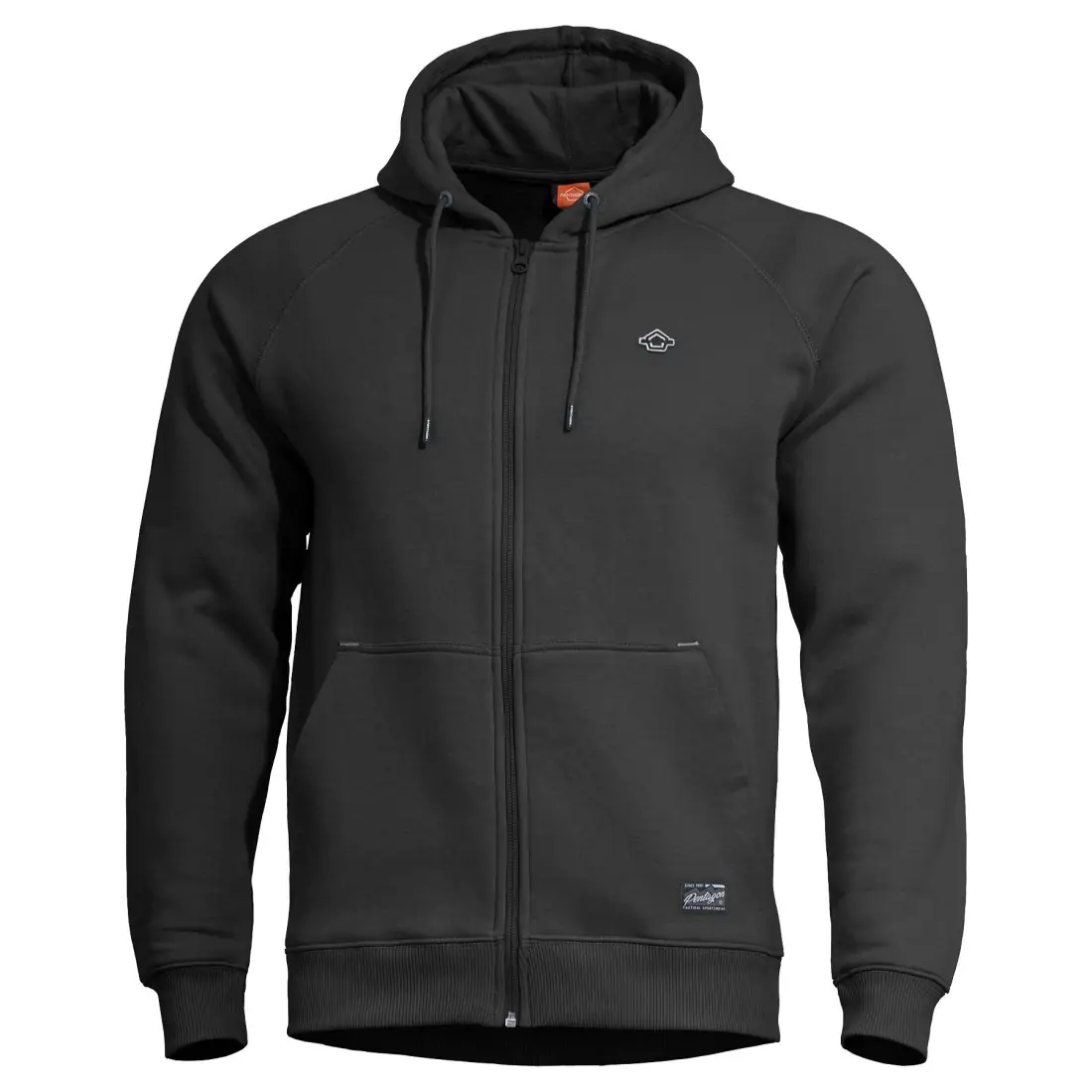 Φωτογραφία Phaeton Hood Zip Sweater σε Black χρώμα