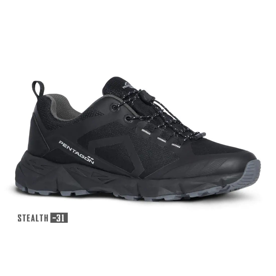 Φωτογραφία Kion Wp Trekking Shoes σε Stealth Black χρώμα