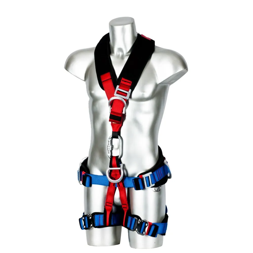Τρίτη φωτογραφία με λεπτομέρειες του FP19 - Portwest 4 Point Harness Comfort Plus σε Red χρώμα