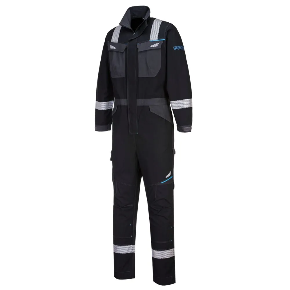 Φωτογραφία με λεπτομέρειες του FR503 - WX3 FR Ολόσωμη φόρμα σε Black χρώμα