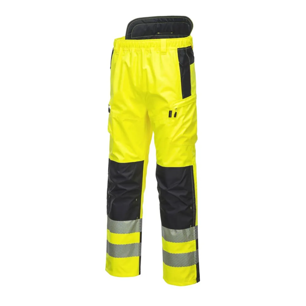Λεπτομέρειες 1 του PW342 - PW3 Hi-Vis Extreme παντελόνι σε Yellow/Black χρώμα