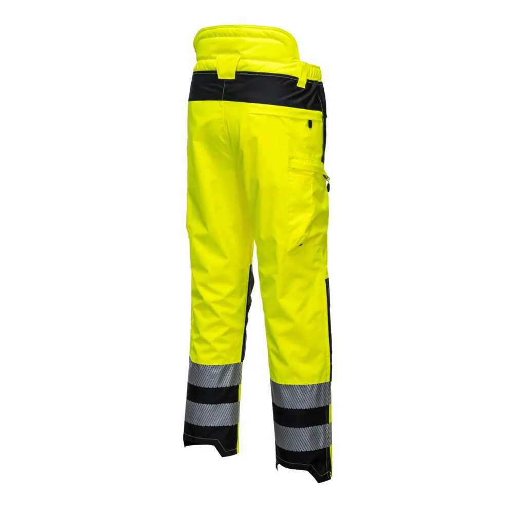 Λεπτομέρειες 2 του PW342 - PW3 Hi-Vis Extreme παντελόνι σε Yellow/Black χρώμα