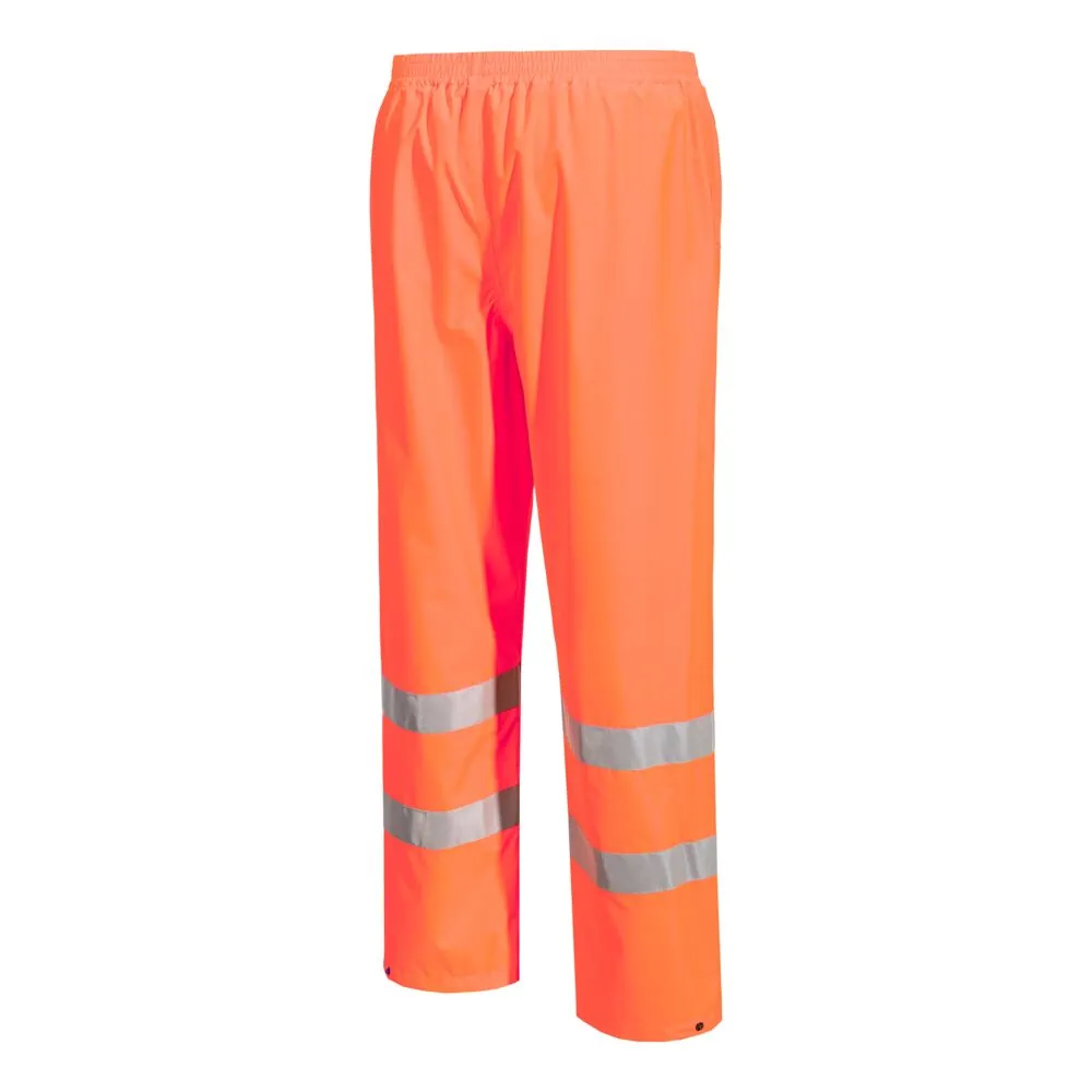 Λεπτομέρειες 2 του S165 - Hi-Vis Lightweight Packable Trousers σε Orange χρώμα
