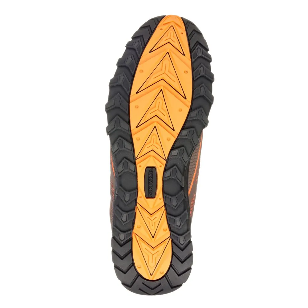 Φωτογραφία 3 του FT36 - Portwest Compositelite Low Cut Spey Trainer S1P σε Orange-Black χρώμα