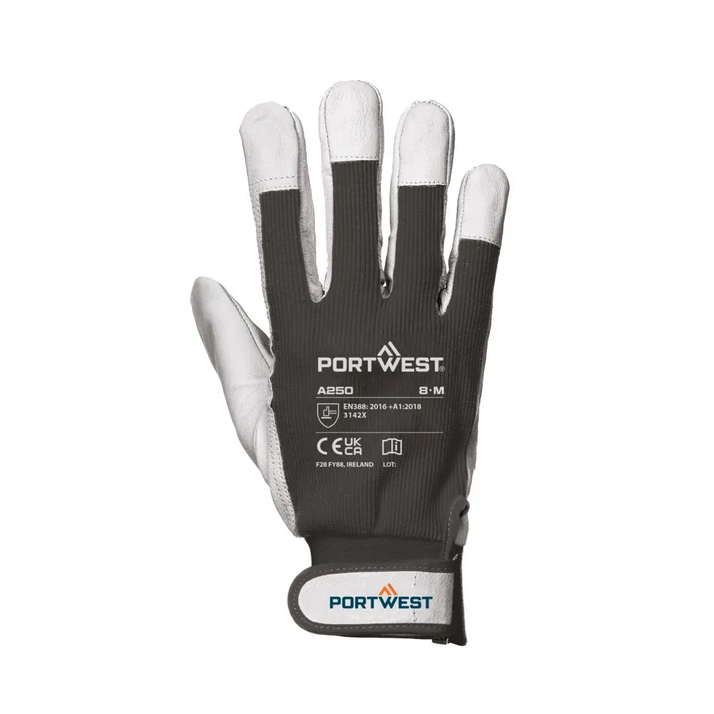 Μπροστινή φωτογραφία του A250 - Tergsus Glove σε Black χρώμα