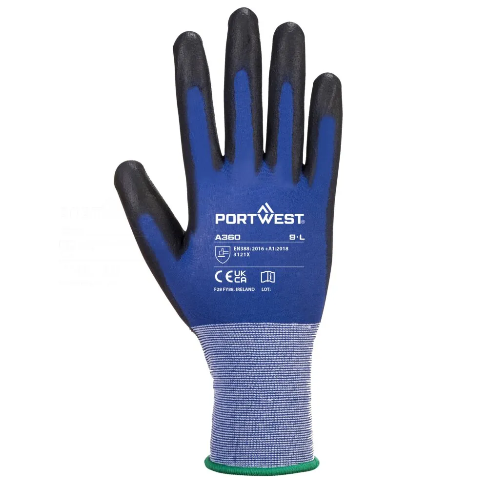 Μπροστινή φωτογραφία του A360 - Γάντι Senti - Flex σε Blue-Black χρώμα