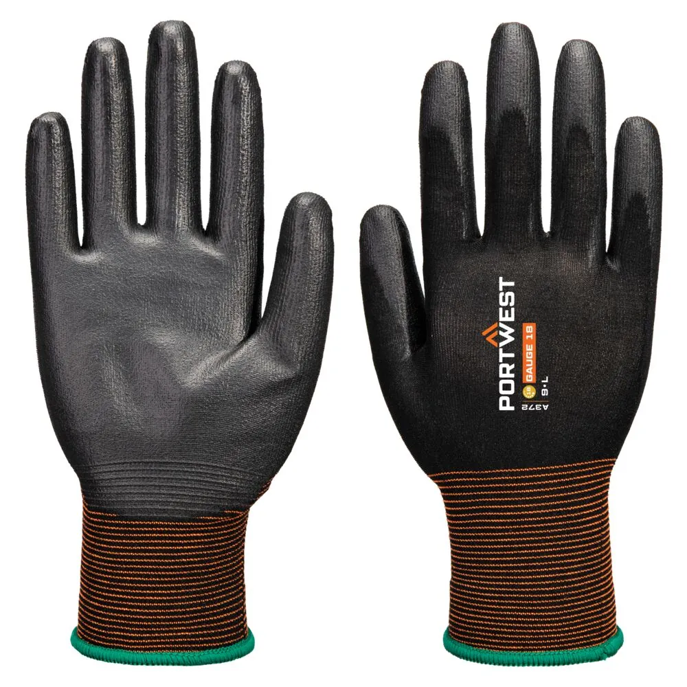 Μπροστινή φωτογραφία του A372 - GP Grip 18 PU σε Black χρώμα