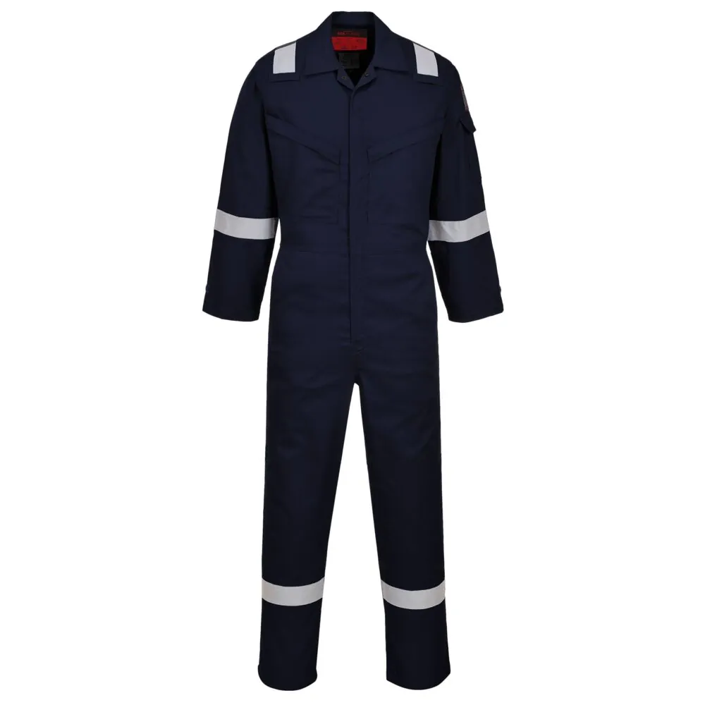 Μπροστινή φωτογραφία του AF73 - Αraflame Silver Ολόσωμη σε Navy χρώμα