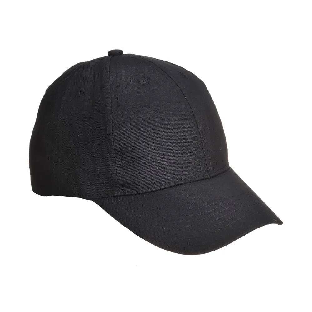 Μπροστινή φωτογραφία του B010 - Καπέλλο baseball σε Black χρώμα