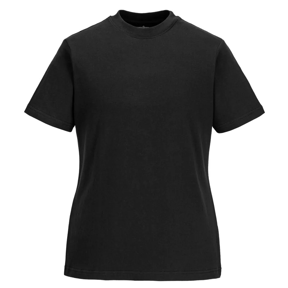 Μπροστινή φωτογραφία του B192 - Γυναικείο T-Shirt σε Black χρώμα