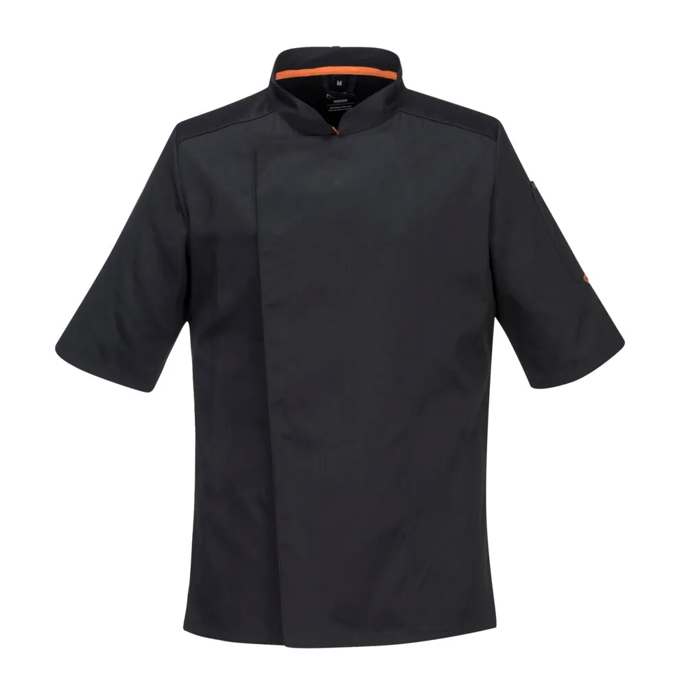 Μπροστινή φωτογραφία του C738 - MeshAir Pro Σακάκι S/S σε Black χρώμα