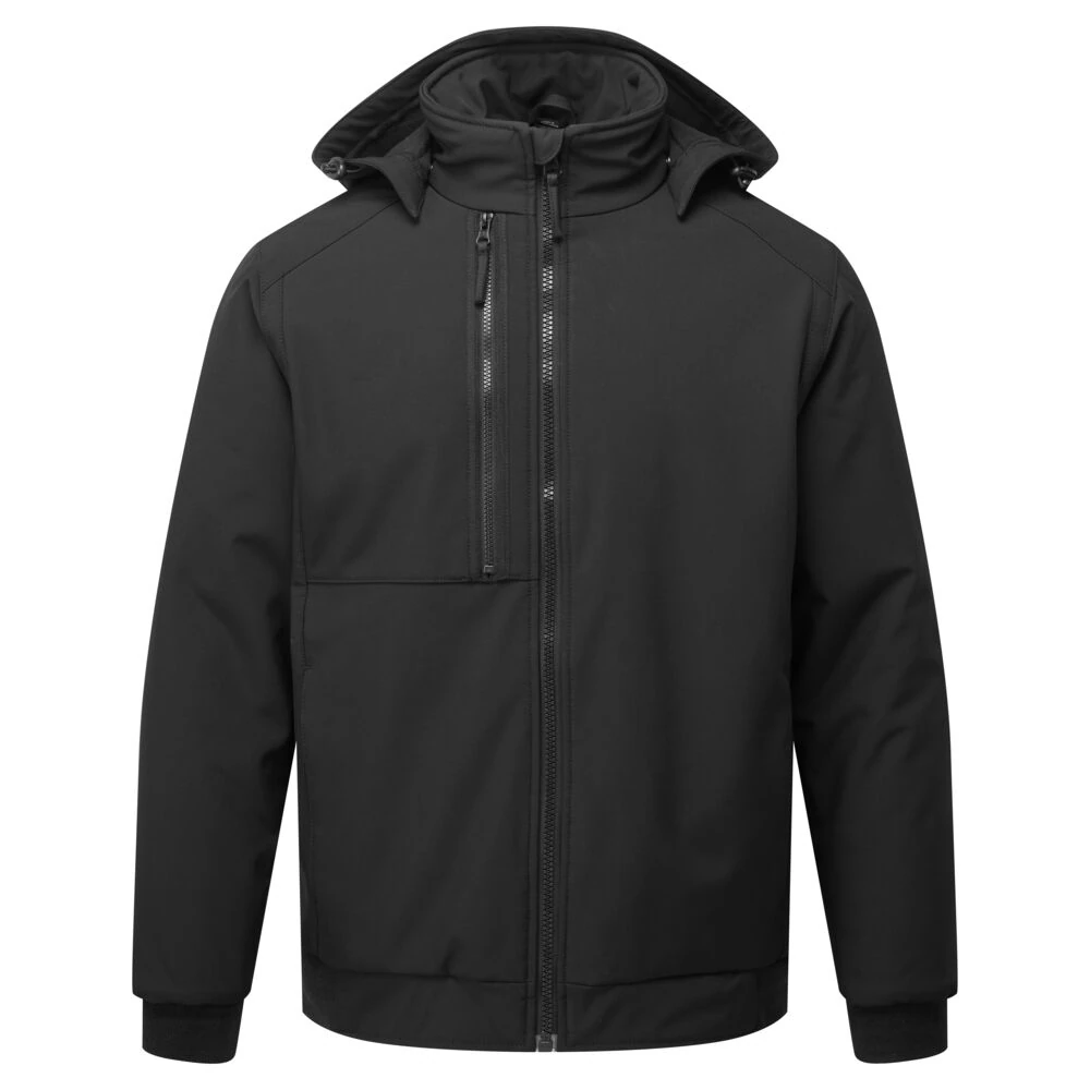 Μπροστινή φωτογραφία του CD874 - Μπουφάν Softshell WX2 Eco Insulated (2L) σε Black χρώμα