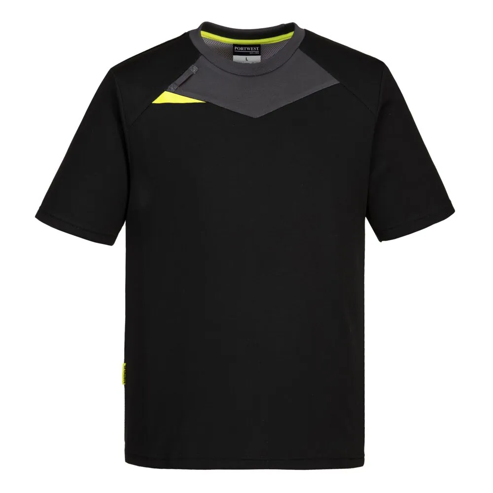 Μπροστινή φωτογραφία του DX411 - DX4 T-Shirt S/S σε Black χρώμα