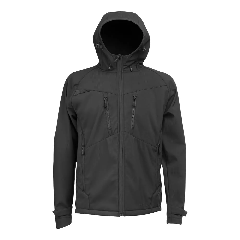 Μπροστινή φωτογραφία του DX474 - Softshell Jacket (3L) DX4 σε All Black χρώμα