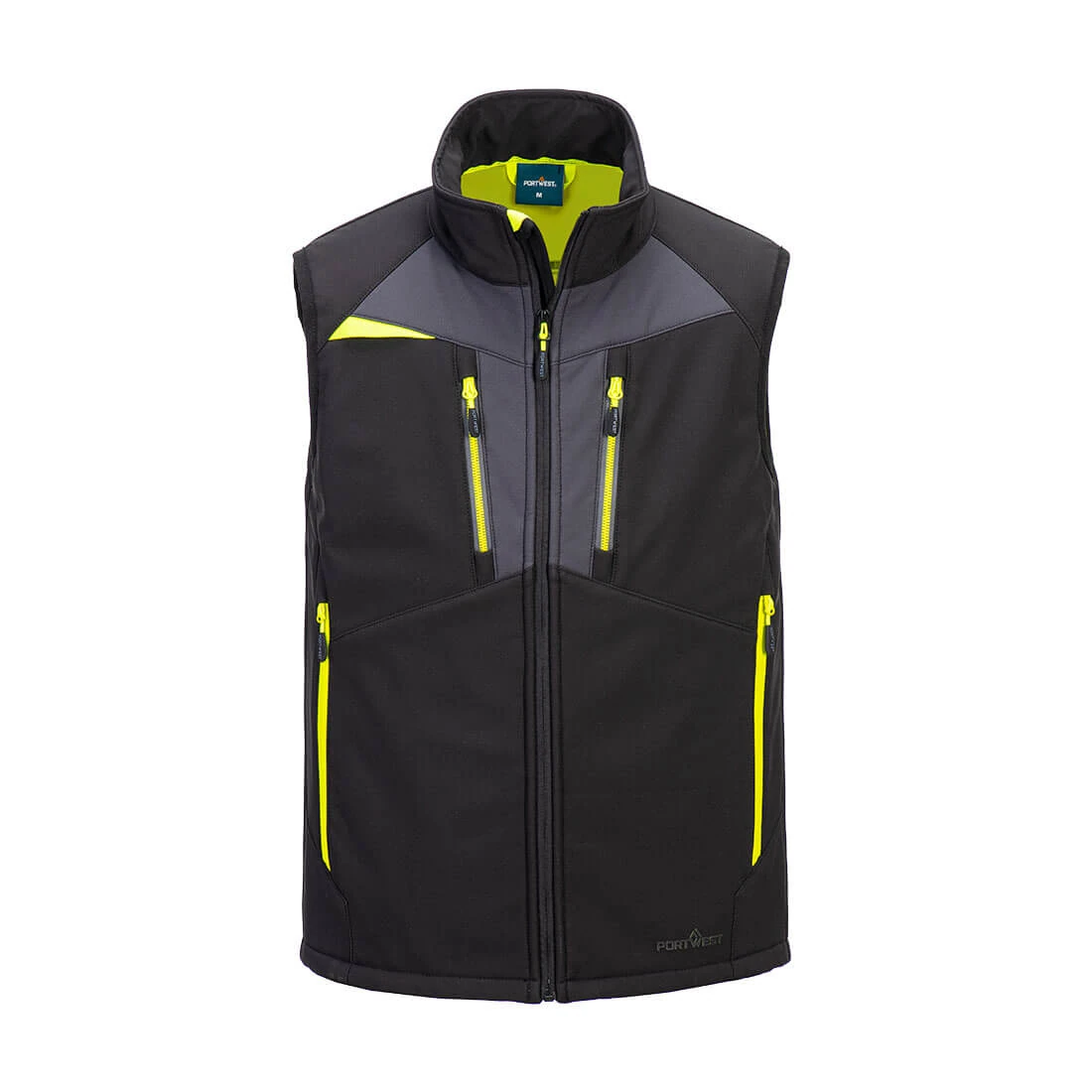 Μπροστινή φωτογραφία του DX476 - Γιλέκο Softshell DX4 (3L) σε Black χρώμα