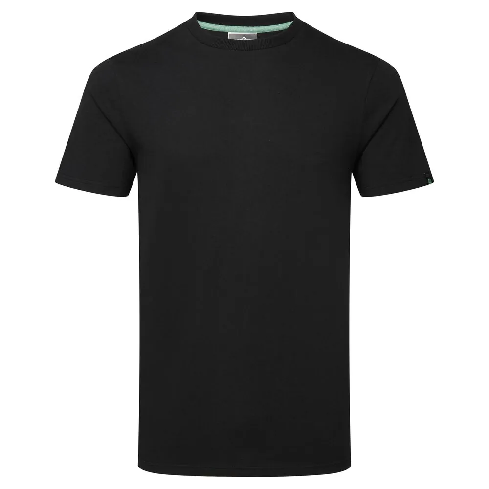 Μπροστινή φωτογραφία του EC195 - T-Shirt από Oργανικό Βαμβάκι Ανακυκλώσιμο σε Black χρώμα