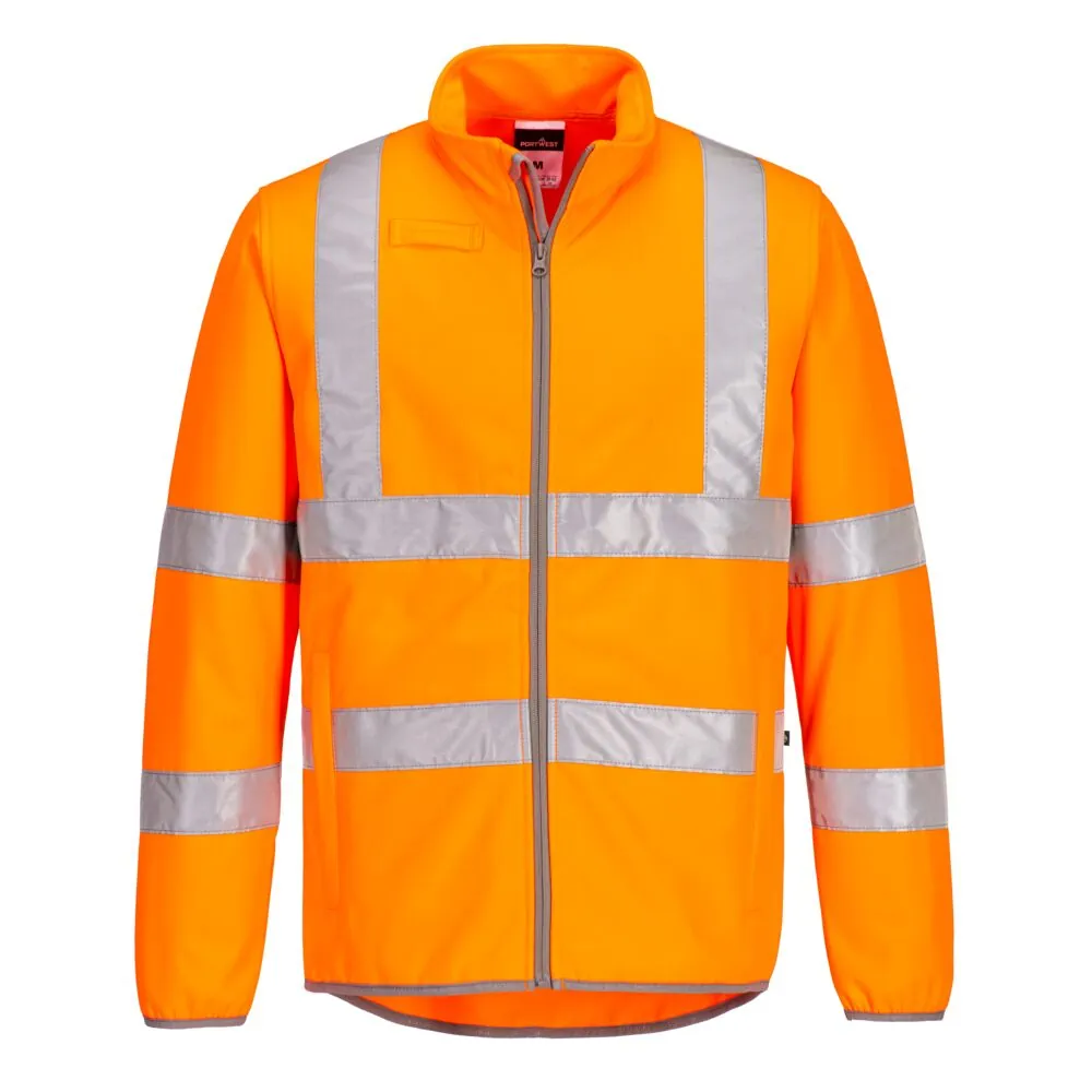 Μπροστινή φωτογραφία του EC24 - PW2 Ανακλαστικό Softshell (2L) σε Orange χρώμα