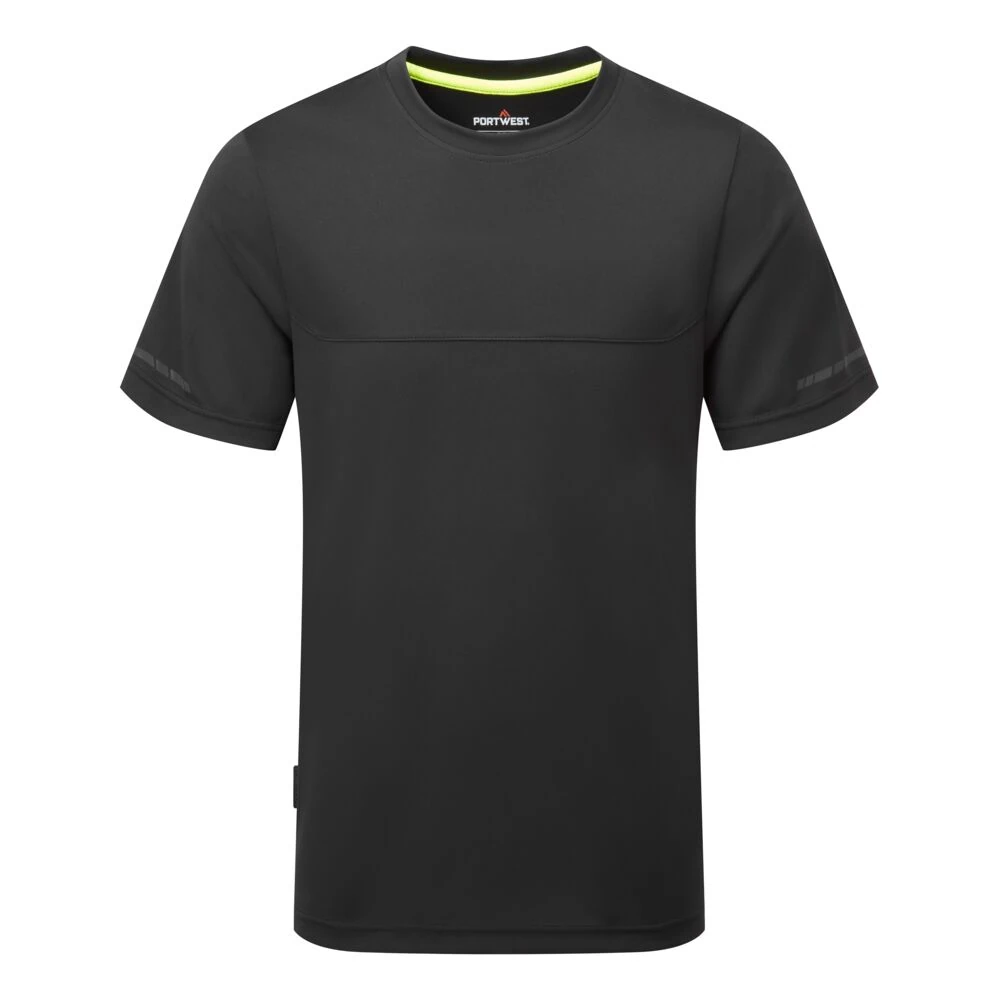 Μπροστινή φωτογραφία του EV411 - EV4 Lightweight T-Shirt S/S σε Black χρώμα