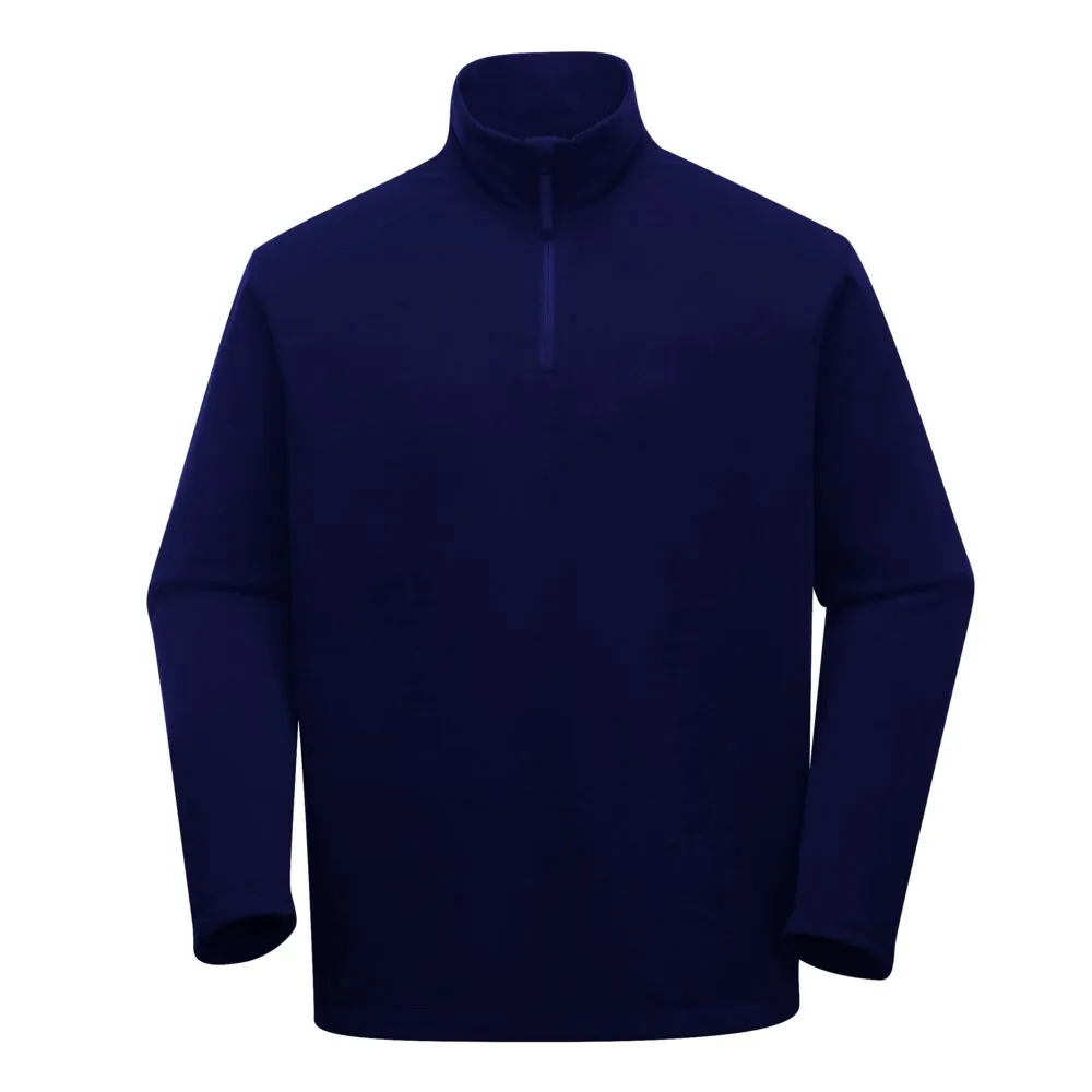Μπροστινή φωτογραφία του F180 - Πουλόβερ Microfleece Staffa σε Navy χρώμα