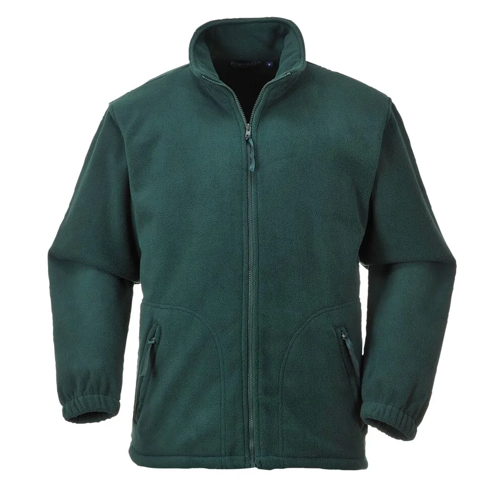 Μπροστινή φωτογραφία του F400 - Argyll Βαρύ φλίς σε Bottle Green χρώμα