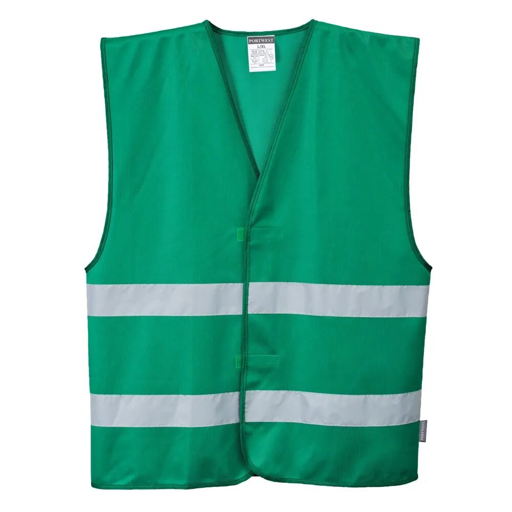 Μπροστινή φωτογραφία του F474 - Γιλέκο Iona σε Bottle Green χρώμα
