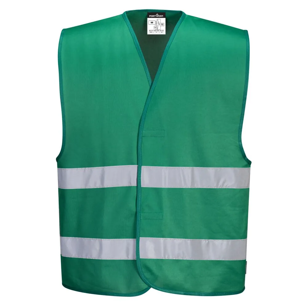 Φωτογραφία από πίσω του F474 - Γιλέκο Iona σε Bottle Green χρώμα