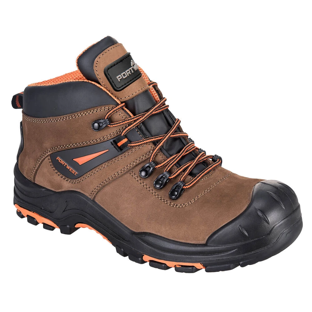 Κεντρική φωτογραφία του FC17 - Μποτάκι S3 HRO Portwest Compositelite Montana Hiker σε Brown χρώμα
