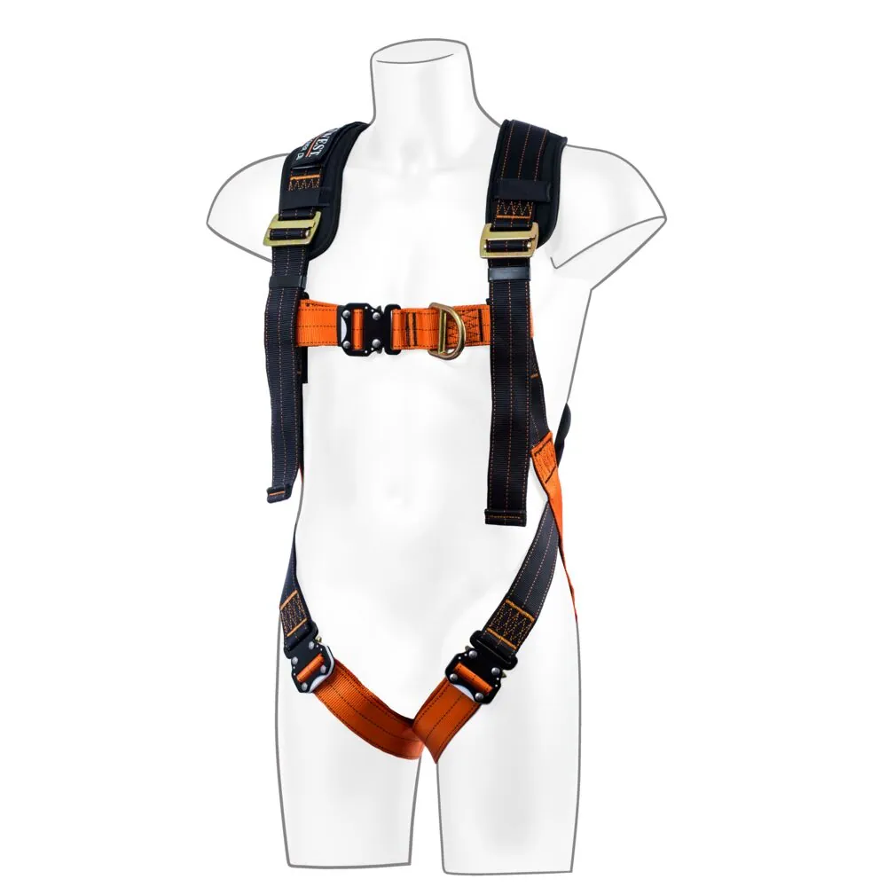 Φωτογραφία από πίσω του FP72 - Portwest Ultra 2 σημείων σε Black-Orange χρώμα