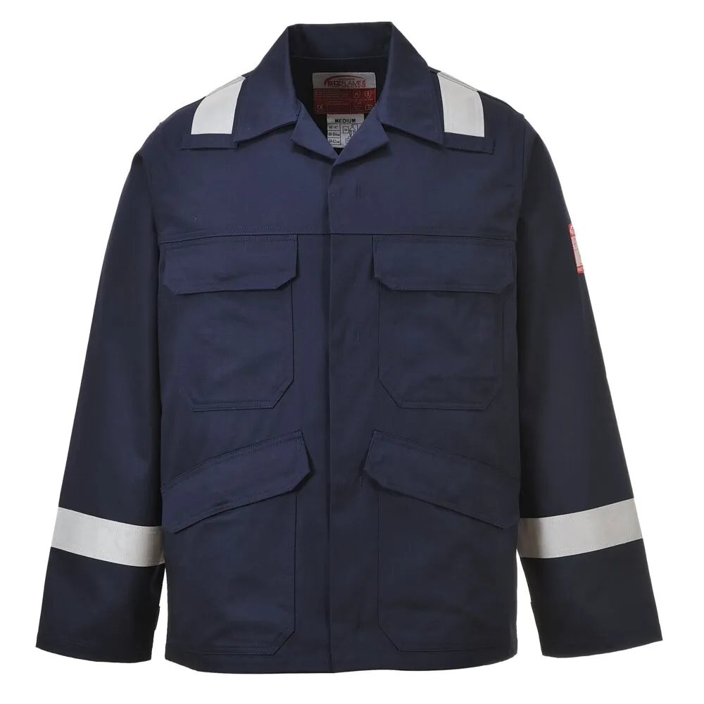 Μπροστινή φωτογραφία του FR25 - Bizflame Plus Σακάκι σε Navy χρώμα