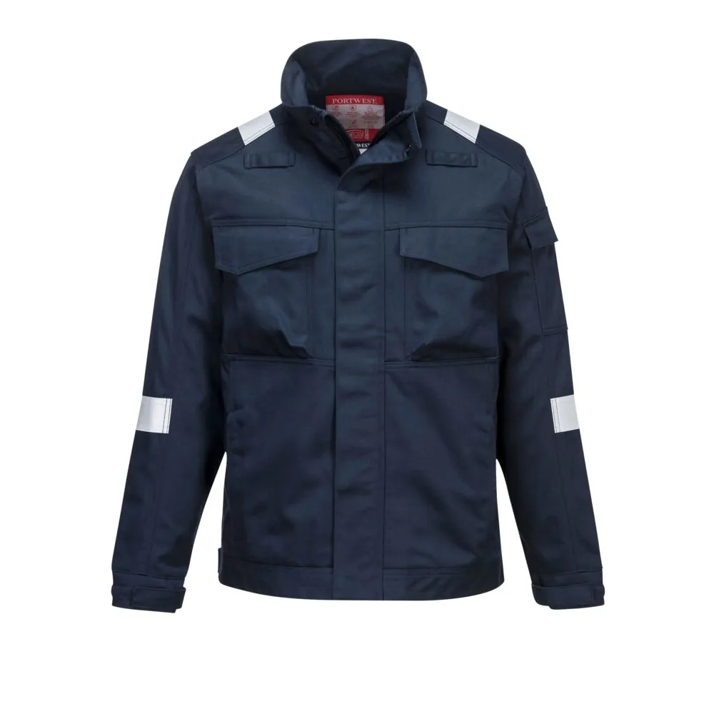 Μπροστινή φωτογραφία του FR68 - Bizflame Ultra Τζάκετ σε Navy χρώμα
