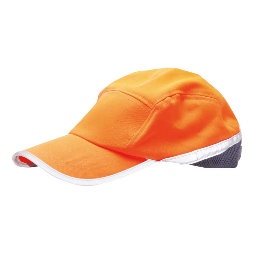 Μπροστινή φωτογραφία του HB10 - Καπέλλο baseball σε Orange-Navy χρώμα