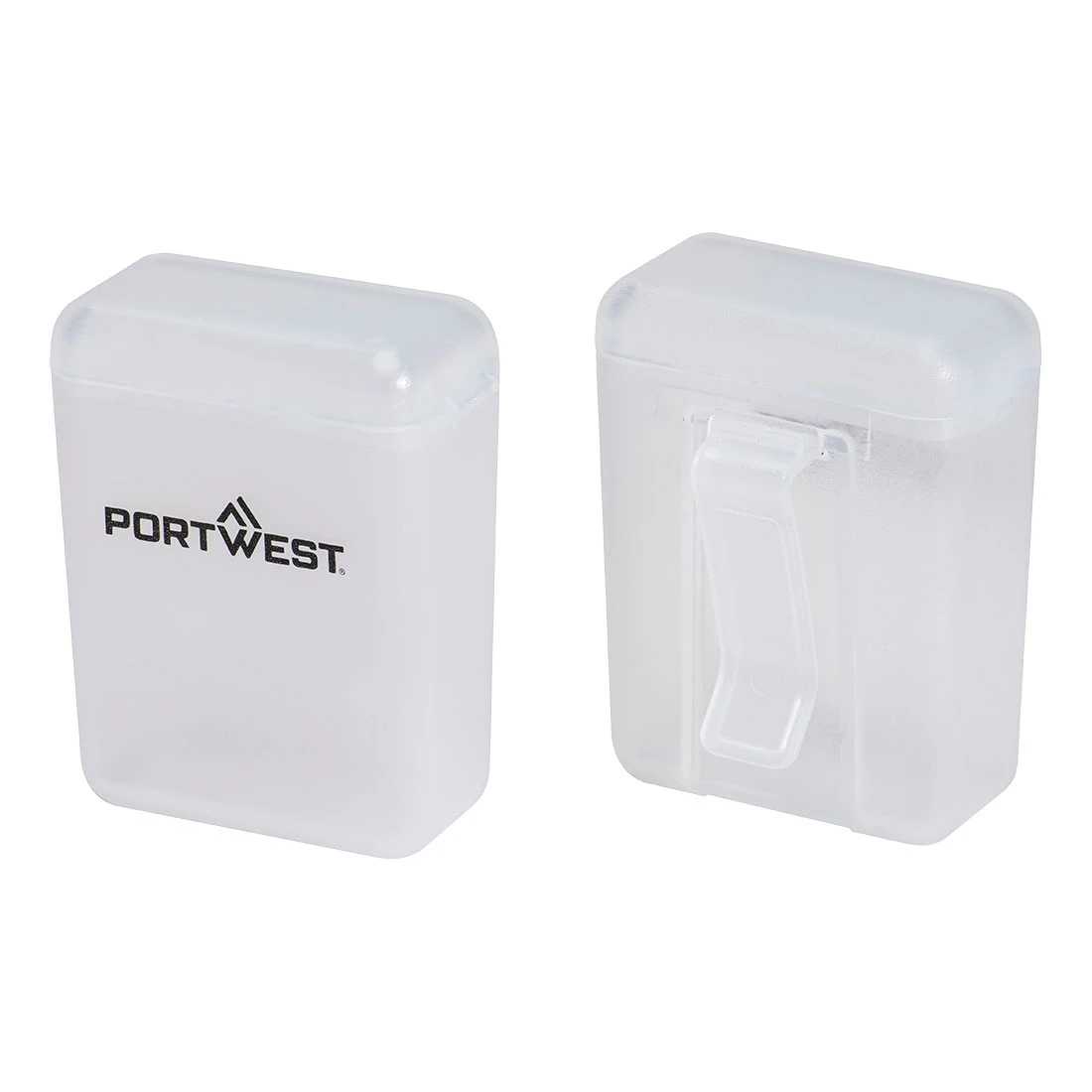 Μπροστινή φωτογραφία του PA09 - Ear Plugs Storage Box (Pk50) σε White χρώμα