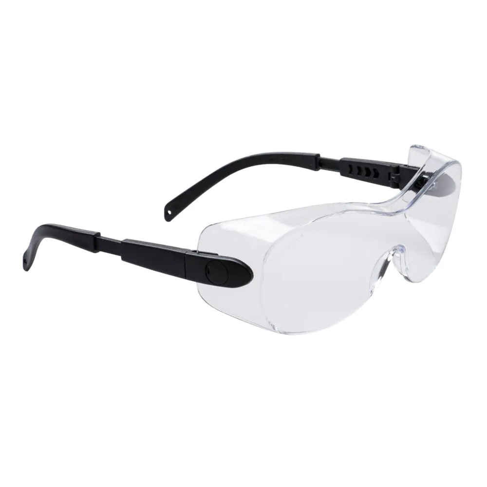 Μπροστινή φωτογραφία του PS30 - Γυαλιά Portwest Over-Spectacle σε Clear χρώμα