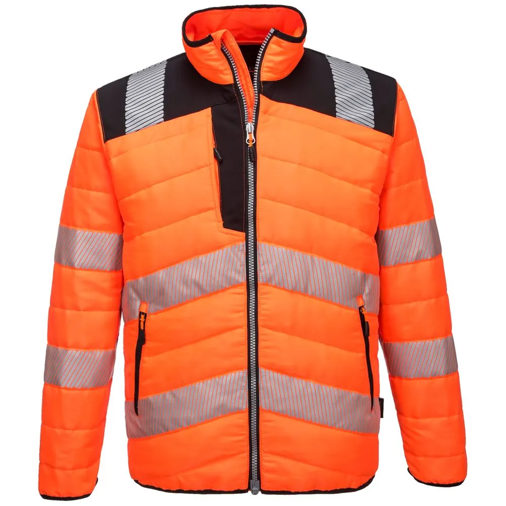 Μπροστινή φωτογραφία του PW371 - PW3 Hi-Vis Baffle σε Orange-Black χρώμα