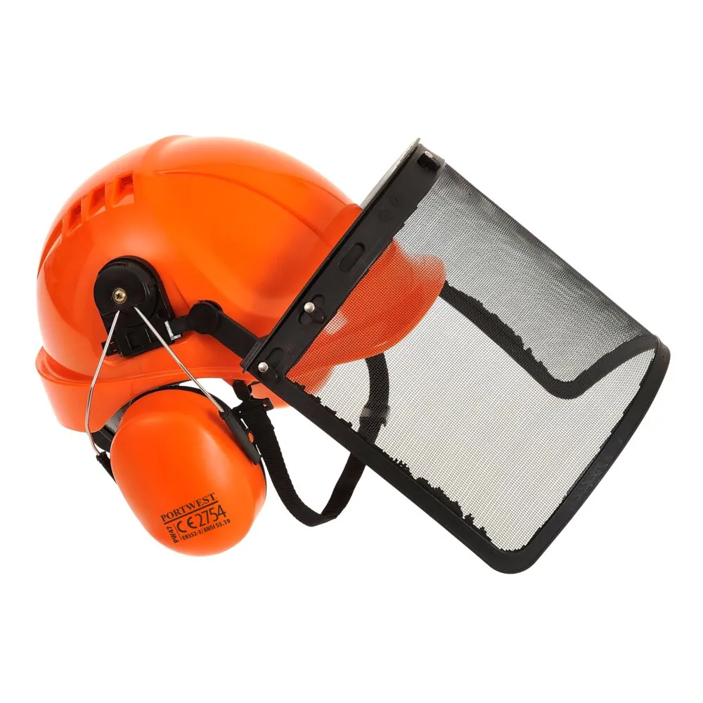 Μπροστινή φωτογραφία του PW98 - Forestry Combi Kit σε Orange χρώμα