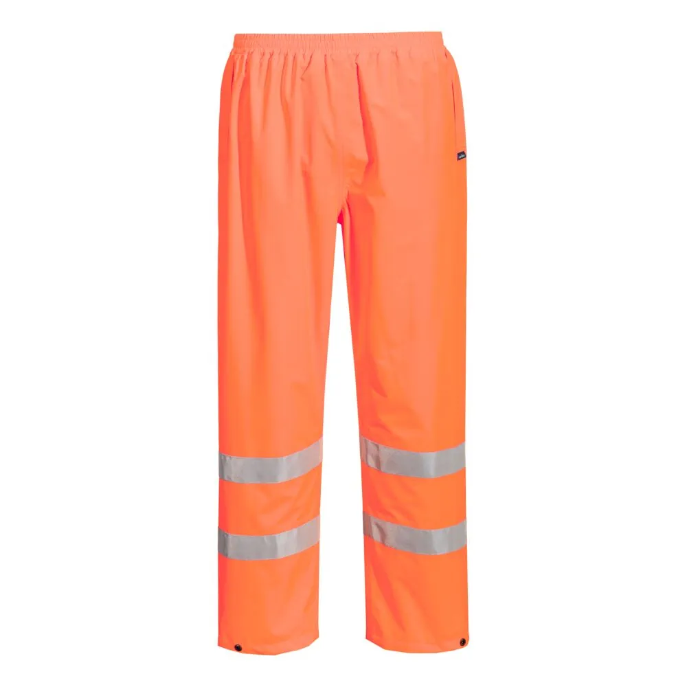 Κεντρική φωτογραφία του S165 - Hi-Vis Lightweight Packable Trousers σε Orange χρώμα
