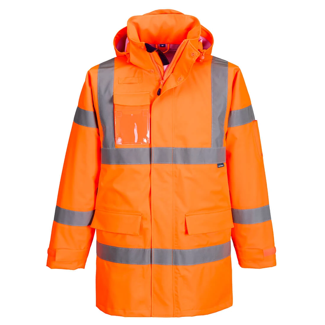 Μπροστινή φωτογραφία του S599 - Hi-Vis Extreme Rain Jacket (3L) σε Orange χρώμα