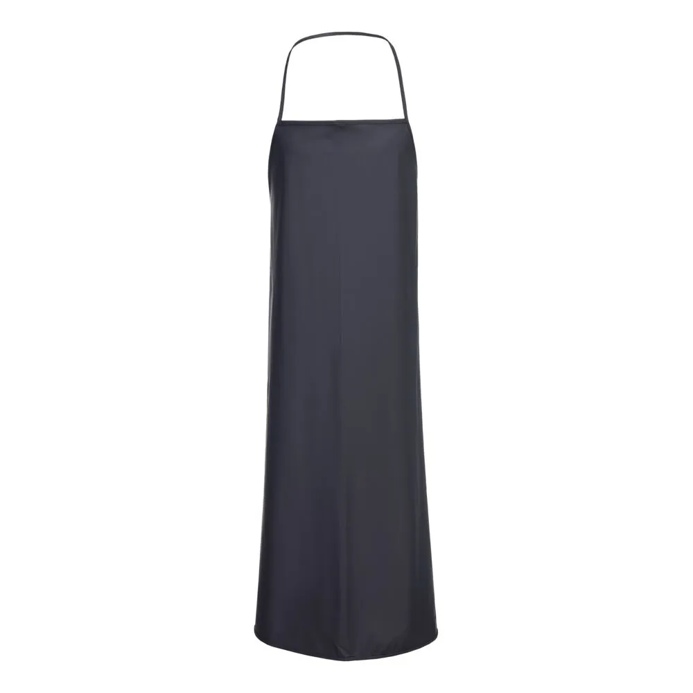 Μπροστινή φωτογραφία του S656 - Flexatex Chem Apron σε Navy NV χρώμα