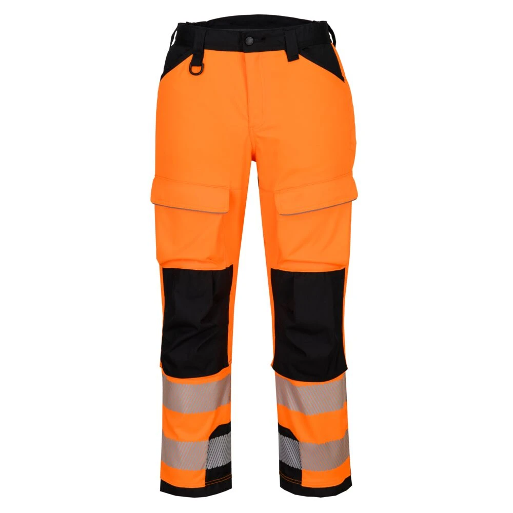 Κεντρική φωτογραφία του T142 - PW3 Hi-Vis Harness Trouser σε Orange/Black χρώμα
