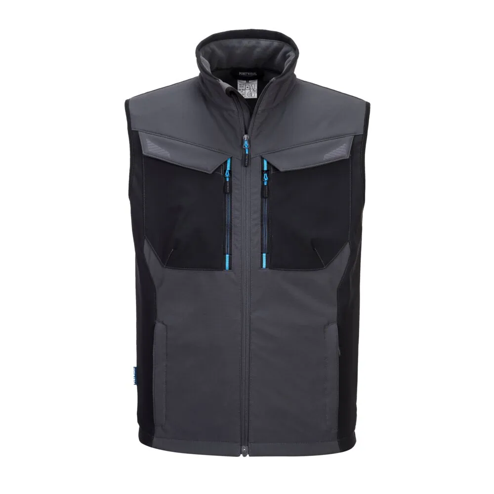 Μπροστινή φωτογραφία του T751 - WX3 Softshell Γιλέκο (3L) σε Metal Grey χρώμα